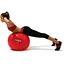 Фитбол York Fitness 55см красный + насос - миниатюра 7