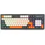 Клавіатура USB XStrike XS-1016, довжина кабелю 150 см, RGB підсвічування, Eng/Укр/Рус, 410х150х35 мм, Black/White/Orange, 101к, Q20 - мініатюра 1