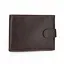 Портмоне чоловіче шкіряне Virginia Conti СВ 819 коричневе з кнопкою - мініатюра 1