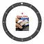 Безель металлический Sikai для смарт-часов Xiaomi Watch S3/S4 Black-white + защитное стекло - миниатюра 2
