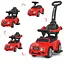 Каталка-толокар Bambi M 3902L-3 Червоний 2 в 1 - мініатюра 2