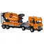 Детский бетоносмеситель для строительных автомобилей с функцией света и звука - миниатюра 2