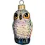 Ялинкова прикраса Різдвяні історії Полярна сова скло (4820001045758) - мініатюра 1