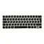 Накладка на клавіатуру DK для Apple MacBook Pro 13" 2016 - 2019 UK силікон чорний (09428) - мініатюра 1