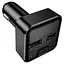 АЗП FM модулятор Borofone BC63 Selecto QC3.0 (2USB-A) Black - мініатюра 5