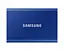 SSD накопичувач Samsung T7 2 TB Indigo Blue (MU-PC2T0H/WW) - мініатюра 1