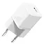 Мережевий зарядний пристрій Baseus GaN5 Fast Charger(mini) 1C 20W EU Білий - мініатюра 1