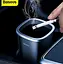 Сміттєвий бак для автомобіля Baseus Dust-free Trash Can Black (CRLJT-A01) - мініатюра 6