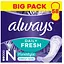 Ежедневные прокладки Always Daily Fresh Normal Flexistyle 58 шт. (8700216461757) - миниатюра 1