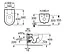 Унитаз подвесной Roca Meredian New A346247000, Белый - миниатюра 2