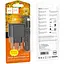 Комплект зарядного устройства Hoco CS11A 1USB 10.5W 5V/2.1A USB/Type C 1m Black - миниатюра 3
