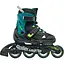 Ролики Rollerblade Microblade XT 33-36.5 Black/Green (1012-86B0751520-NG02-33-36.5) - мініатюра 2