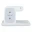 Бездротовий зарядний пристрій Proda PD-W8 3-в-1 для iWatch Airpods білий - мініатюра 2