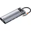USB-хаб Baseus Metal Gleam Series 9-in-1 Multifunctional Type-C HUB Docking Station Space Gray (CAHUB-CU0G) [72635] - мініатюра 2