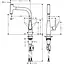 Смеситель для кухни Hansgrohe Talis Select M51 220 1Jet с вытяжным изливом хром 72822000 Хром - миниатюра 2