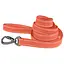 Поводок для собак Barksi Сotton с карабином на замке 200x1.6 см оранжевый - миниатюра 1