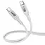 Дата кабель Hoco U120 Transparent explore intelligent power-off PD 60W Type-C to Type-C (1.2m) Gray - мініатюра 2