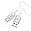 Кабель TPE с металлическими штекерами HOCO X66 Howdy USB - Type-C 1 метр - миниатюра 2