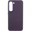 Шкіряний чохол Epik Bonbon Leather Metal Style для Samsung Galaxy S22+ Фіолетовий / Dark Purple - мініатюра 1