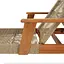Садовый шезлонг Di Volio Alege из дерева бежевый - миниатюра 5