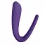 Вібратор для пар Satisfyer Double Classic 17 см фіолетовий - мініатюра 4