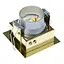 Світильник точковий Brille квадрат HDL-07-WL3 BRASS MR16 154080 - мініатюра 3