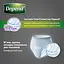 Поглощающее нижнее белье Depend для мужчин L/XL 18 шт. (2 уп. х 9 шт.) - миниатюра 4