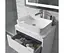 Тумба підлогова Sanwerk Грета 60 Білий з Топ панеллю та умивальником Rapid 50x35 (MV0000904) Білий - мініатюра 4