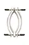 Зажим для половых губ с поводком Master Series Pussy Tugger Adjustable Vagina Clamp with Chain - миниатюра 2