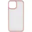 Чохол Epik TPU+PC Metal Buttons для Apple iPhone 14, 6.1 Рожевий - мініатюра 1