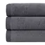 Набор полотенец Lotus Home Отель Premium - Microcotton Antrasit 30x50 550 г/м² (3 шт.) - миниатюра 2