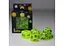 Набір кубиків Glow in the dark 7 Dice Set - Yellow , 7 шт. (g7dglow01) - мініатюра 5