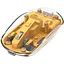 Мишка XO M12 Wireless Transparent/Yellow (M12 Yellow) - мініатюра 1