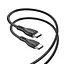 Кабель BOROFONE BX51 Triumph 60W charging data cable Type-C to Type-C Black - мініатюра 3