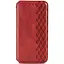 Чехол-книжка кожаный Getman Cubic (PU) для Samsung Galaxy A10s Красный - миниатюра 1