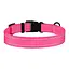Нашийник для собак Barksi Active світловідбивний пластиковий фастекс 30-40х2 см рожевий - мініатюра 2