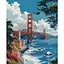 Картина по номерам "Мост Золотые Ворота" Art Craft 11070-AC 40х50 см - миниатюра 1