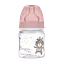 Бутылка с широким антиколиковым отверстием 120 мл "Bonjour Paris" Canpol babies Розовая - миниатюра 2