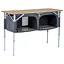 Стіл Bo-Camp Newington 120x50 cm Brown (1593631) - мініатюра 1