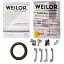 Поверхня газова на металі Weilor GM W 644 WH - мініатюра 10