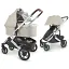 Прогулянкова коляска Uppababy Cruz V2 - Declan + Люлька Uppababy Carrycot-Declan-Oat Melange Silver Frame - мініатюра 19