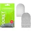 Мастурбатор Tenga Pocket Click Ball белый - миниатюра 1