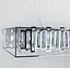 Підвісна арт-люстра в хромованому корпусі | Арт. CA 09 | Line F - мініатюра 5