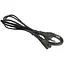 Кабель живлення С7 1.5 м чорний без упаковки - мініатюра 1