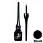 Підводка для очей FFleur Professional Eyeliner чорна Е-9635 - мініатюра 1
