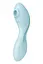 Вакуумний стимулятор клітора з вібрацією Satisfyer Curvy Trinity 5+ блакитний - мініатюра 5