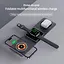 Заряджання Qi 3in1 Foldable Magnetic Wireless Charger XYJ X8 для 3 ґаджетів Phone Apple Watch AirPods - мініатюра 3
