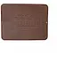 Килимок для сушки посуду Yiwu HP-42-9BR силіконовий 40х30 см коричневий  - мініатюра 2