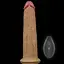 Реалістичний вібратор Lovetoy Nature Cock 20.5 см тілесний - мініатюра 4