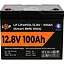 Акумулятор LogicPower LiFePO4 Smart BT 12V 12.8V/100Ah/1280Wh Smart BMS 100А (20197) [109698] - мініатюра 2